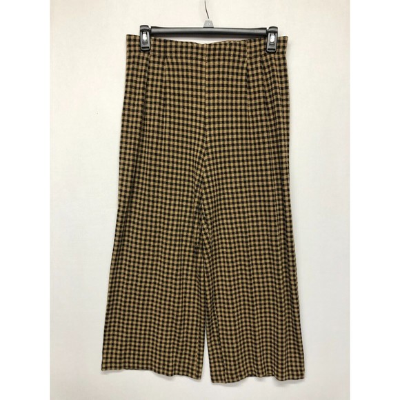 J Jill Women Ponte Full-Leg Cropped Pants Size Medium Viscose Blend B238 -25 - Picture 1 of 16